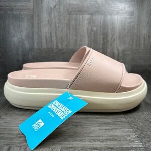 Reef Cushion Bondi Bay Women 10 Pink Platform Slide Sandal NEW CJ5925